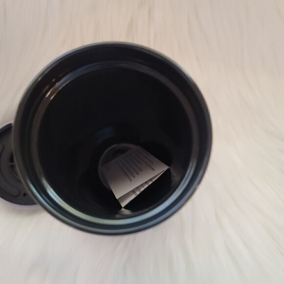 Starbucks 2021 fall Halloween 12oz ceramic hot cup black and purple - Picture 8 of 11